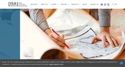 Desktop Screenshot of isaproject.it